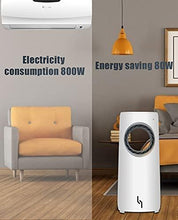 Load image into Gallery viewer, Evaporative Air Cooler- Personal Portable Air Conditioner, Small Fan that Blows Cold Air, 3 Speeds, 60°Oscillation, 7.5-Hour Timer, Humidifiers Function for Garage, Home, Office, Room
