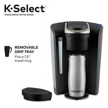 Load image into Gallery viewer, Keurig K-Select Coffee Maker, Single Serve K-Cup Pod Coffee Brewer, With Strength Control and Hot Water On Demand, Matte Black
