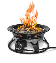 Load image into Gallery viewer, Outland Living Model 863 Portable Propane Fire Pit, 21-Inch Diameter 58,000 BTU Smokless for Camping RV Backyard Deck Patio, Black
