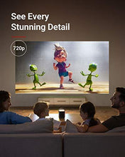 Load image into Gallery viewer, Nebula by Anker Mars II Pro 500 ANSI Lumen Portable Projector, Black, 720p Image, Video Projector, 30 to 150 Inch Image TV Projector, Movie Projector, Home Entertainment
