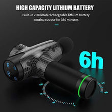 Load image into Gallery viewer, Massage Gun for Athletes, Portable Body Muscle Massager Professional Deep Tissue Massage Gun for Pain Relief with 6 Massage Heads 20 Speed High-Intensity Vibration Legiral Le3 Massage Gun
