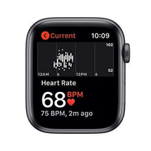 Load image into Gallery viewer, Apple Watch SE (GPS + Cellular, 44mm) - Space Gray Aluminum Case with Black Sport Band (Renewed)
