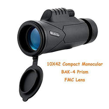 Load image into Gallery viewer, MaxUSee Kids Telescope 400x40mm with Finder Scope for Kids &amp; Beginners + Portable 10X42 HD Monocular with BAK4 Prism FMC Lens for Moon Viewing Bird Watching Wildlife Scenery
