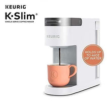 Load image into Gallery viewer, Keurig K-Slim Coffee Maker, Single Serve K-Cup Pod Coffee Brewer, 8 to 12 oz. Brew Sizes, White
