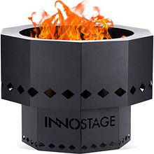 Load image into Gallery viewer, Patented Smokeless Fire Bowl Pit for Outdoor Wood Pellet Burning Spark with Portable Carrying Bag, Firepit Grill of Fireplace Stove for Picnic Camping Cooking on Beach - S
