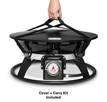 Load image into Gallery viewer, Outland Living Model 863 Portable Propane Fire Pit, 21-Inch Diameter 58,000 BTU Smokless for Camping RV Backyard Deck Patio, Black
