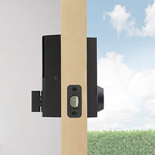 Load image into Gallery viewer, Kwikset 99190-004 Contemporary Premis Touchscreen Keyless Entry Smart Deadbolt Door Lock Works with Apple HomeKit Featuring SmartKey Security, Iron Black
