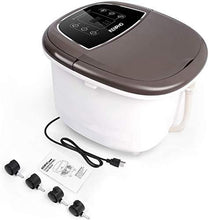Load image into Gallery viewer, RENPHO Foot Spa Bath Massager, Motorized Massage, Fast Heating, and Powerful Bubble Jets, Automatic Shiatsu Massaging Rollers, Pedicure for Tired Feet, Relieve Feet Muscle Pain, Fathers Day Gifts
