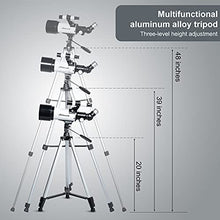Load image into Gallery viewer, Stilnend Telescope 70mm Aperture 500mm AZ Mount Astronomical Refractor Telescope for Kids Adults &amp; Beginners Fully Multi-Coated Optics Portable with Tripod Phone Adapter
