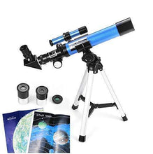 Load image into Gallery viewer, MaxUSee Kids Telescope 400x40mm with Finder Scope for Kids &amp; Beginners + Portable 10X42 HD Monocular with BAK4 Prism FMC Lens for Moon Viewing Bird Watching Wildlife Scenery

