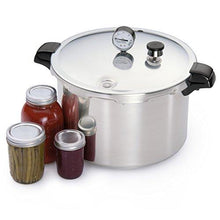 Load image into Gallery viewer, Presto 01755 16-Quart Aluminum canner Pressure Cooker, One Size, Silver
