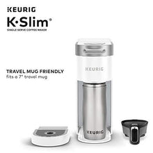 Load image into Gallery viewer, Keurig K-Slim Coffee Maker, Single Serve K-Cup Pod Coffee Brewer, 8 to 12 oz. Brew Sizes, White
