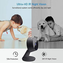 Load image into Gallery viewer, Laview Home Security Camera HD 1080P(2 Pack) AI Human Detection,Include 2 SD Cards,32GB Two-Way Audio,Night Vision,WiFi Indoor Surveillance for Baby/pet,Alexa and Google,Cloud Service (US Server)
