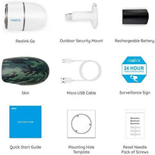 Load image into Gallery viewer, 3G/4G LTE Cellular Security Camera, True Outdoor Wire Free, Solar/Rechargeable Battery Powered, Cloud/SD Card Storage, Starlight Night Vision, 2 Way Audio, PIR Motion Sensor, Reolink Go
