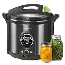 Load image into Gallery viewer, Presto 02144 12Qt Digital Canner, Black Stainless
