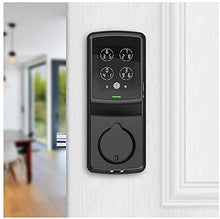 Load image into Gallery viewer, Lockly Secure Pro | Bluetooth Fingerprint WiFi Keyless Entry Smart Door Lock (PGD 728W) Patented Keypad | 3D Fingerprint Reader | iOS and Android Compatible (Dead Bolt, Matte Black)
