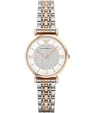 Load image into Gallery viewer, Emporio Armani Women's AR1926 Retro Two Tone Watch
