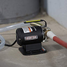 Load image into Gallery viewer, Ironton Transfer Pump with Suction Attachment - 298 GPH, 115 Volts, 3/4in. Ports
