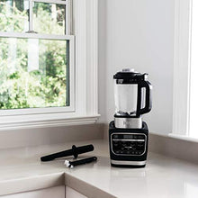 Load image into Gallery viewer, Ninja Foodi Cold &amp; Hot Cook Hot Soups, Sauces and Dips Blender with 1400 Peak Watts to Crush Frozen Drinks &amp; Smoothies Nonstick Glass Pitcher (HB152), 64 oz, Black
