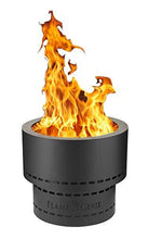 Load image into Gallery viewer, HY-C FG-19 Flame Genie Portable Smoke-Free Inferno Wood Pellet Fire Pit, USA Made, 19" Diameter, Black
