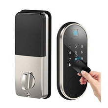 Load image into Gallery viewer, Smart Lock with Deadbolt, Keyless Entry Door Locks with Deadbolts, Smart Doors Locks with Electric Deadbolt Touch Screen Keypads, Working with Alexa and Google Home
