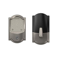 Load image into Gallery viewer, Schlage Lock Company BE489WB CAM 619 Schlage Encode Deadbolt Smart Lock | WiFi Touchscreen Keypad, Satin Nickel
