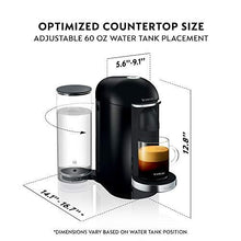 Load image into Gallery viewer, Nespresso VertuoPlus Deluxe Coffee and Espresso Machine by Breville, Black
