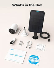 Load image into Gallery viewer, Solar WiFi Camera Security Outdoor, 100% Wire-Free, Wireless Battery Powered, 1080p, 2-Way Talk, Night Vision, PIR Motion Detection, Works with Alexa, REOLINK Argus Eco with Solar Panel
