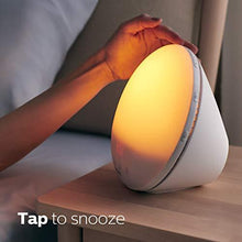 Load image into Gallery viewer, Philips SmartSleep Wake-up Light, Colored Sunrise and Sunset Simulation, 5 Natural Sounds, FM Radio &amp; Reading Lamp, Tap Snooze, HF3520/60

