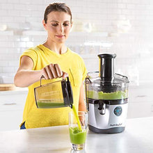 Load image into Gallery viewer, NutriBullet Juicer Pro Centrifugal Juicer Machine for Fruit, Vegetables, and Food Prep, 27 Ounces/1.5 Liters, 1000 Watts, Silver, NBJ50200
