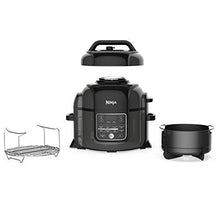 Load image into Gallery viewer, Ninja OP302 Foodi 9-in-1 Pressure, Broil, Dehydrate, Slow Cooker, Air Fryer, and More, with 6.5 Quart Capacity and 45 Recipe Book, and a High Gloss Finish
