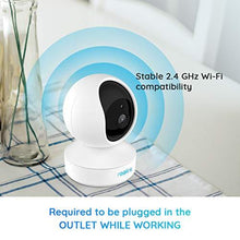 Load image into Gallery viewer, Home Security Camera System, Reolink 3MP HD Plug-in Indoor WiFi Camera, Pan Tilt Pet Camera, Baby Monitor, Night Vision, 2 Way Audio, Motion Alerts, 7 Day Free Cloud/Local SD Card Storage, E1(2 Pack)
