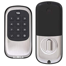 Load image into Gallery viewer, Yale B1L Lock Keypad Deadbolt in Satin Nickel
