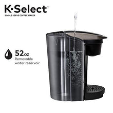 Load image into Gallery viewer, Keurig K-Select Coffee Maker, Single Serve K-Cup Pod Coffee Brewer, With Strength Control and Hot Water On Demand, Matte Black
