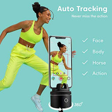 Load image into Gallery viewer, Pivo Starter Pack Silver - Auto Tracking Mount Selfie Kit for Smartphone - Fast Motion &amp; Face &amp; Body Tracking Pod - Vlogging LIvestream Videos 360° Handsfree - Contents Creation Feature with Pivo App
