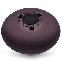 Load image into Gallery viewer, Steel Tongue Drum - 11 Notes 12 inches - Percussion Instrument -Handpan Drum with Bag, Music Book, Mallets, Finger Picks (12'', Dark Purple)
