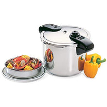 Load image into Gallery viewer, Presto 01370 8-Quart Stainless Steel Pressure Cooker
