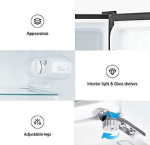 Load image into Gallery viewer, Midea 3.1 Cu. Ft. Compact Refrigerator, WHD-113FSS1 - Stainless Steel
