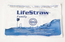 Load image into Gallery viewer, LifeStraw Family 1.0 Portable Gravity Powered Water Purifier for Emergency Preparedness and Camping
