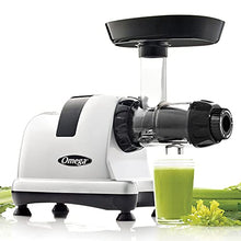 Load image into Gallery viewer, Omega MM900HDS Medical Medium Slow Masticating Celery Juicer High Juice Yield Adjustable Dial, 200-Watt, Silver
