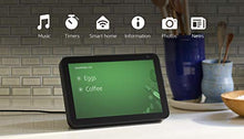 Load image into Gallery viewer, Echo Show 8 (1st Gen, 2019 release) -- HD smart display with Alexa – Unlimited Cloud Photo Storage – Digital Photo Display - Charcoal
