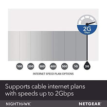 Load image into Gallery viewer, NETGEAR Nighthawk Cable Modem with Voice CM1150V - for Xfinity by Comcast Internet &amp; Voice, Supports Cable Plans Up to 2 Gigabits, 2 Phone Lines, 4 x 1G Ethernet Ports, DOCSIS 3.1
