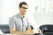 Load image into Gallery viewer, PEGASI 2 - Smart Light Therapy Glasses, Improve Your Sleep in 7 Days, Feather-Light, Research-Backed Blue-Green Light, Boost Energy, Beat Jet Lag (Traveling Case Included)
