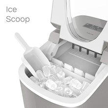 Load image into Gallery viewer, hOmeLabs Chill Pill Countertop Ice Maker - Perfect Ice in 8 to 10 Minutes - 26 Pounds Per Day Production To Keep You Iced Out Of Your Mind
