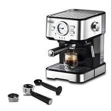 Load image into Gallery viewer, Gevi Espresso Machines 15 Bar with Milk Frother Wand Expresso Coffee Machine for Cappuccino, Latte, Mocha, Machiato, 1.5L Removable Water Tank, Double Temperature Control System, 1100W, Black

