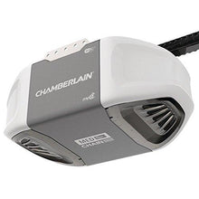 Load image into Gallery viewer, Chamberlain C450 Smart Garage Door Opener - myQ Smartphone Controlled - Ultra Quiet Durable Chain Drive with MED Lifting Power, Wireless Keypad Included, Gray

