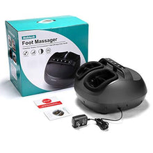 Load image into Gallery viewer, Nekteck Foot Massager Machine with Heat, Shiatsu Foot Massager with Handle Design, 6 Mode with Kneading Rolling, Air Compression and Built-in Heat Function,Relax for Home or Office Use,Fit to Size 12
