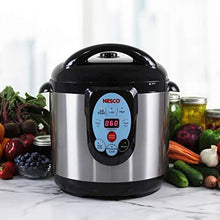 Load image into Gallery viewer, NESCO NPC-9 Smart Pressure Canner and Cooker, 9.5 quart, Stainless Steel
