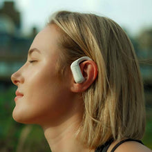 Load image into Gallery viewer, Boompods Sportpods TWS in-Ear Bluetooth Sport Headphones with True Wireless Stereo Connection &amp; Finger Touch Control, Powerful Bass, Sweatproof - Ergonomic Ear Tip Workout Earbuds (White)
