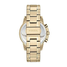 Load image into Gallery viewer, Fossil Men's Dean Quartz Stainless Chronograph Watch, Color: Gold (Model: FS4867)
